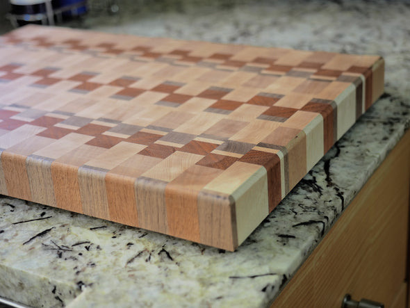 Light Mosaic Cutting Board